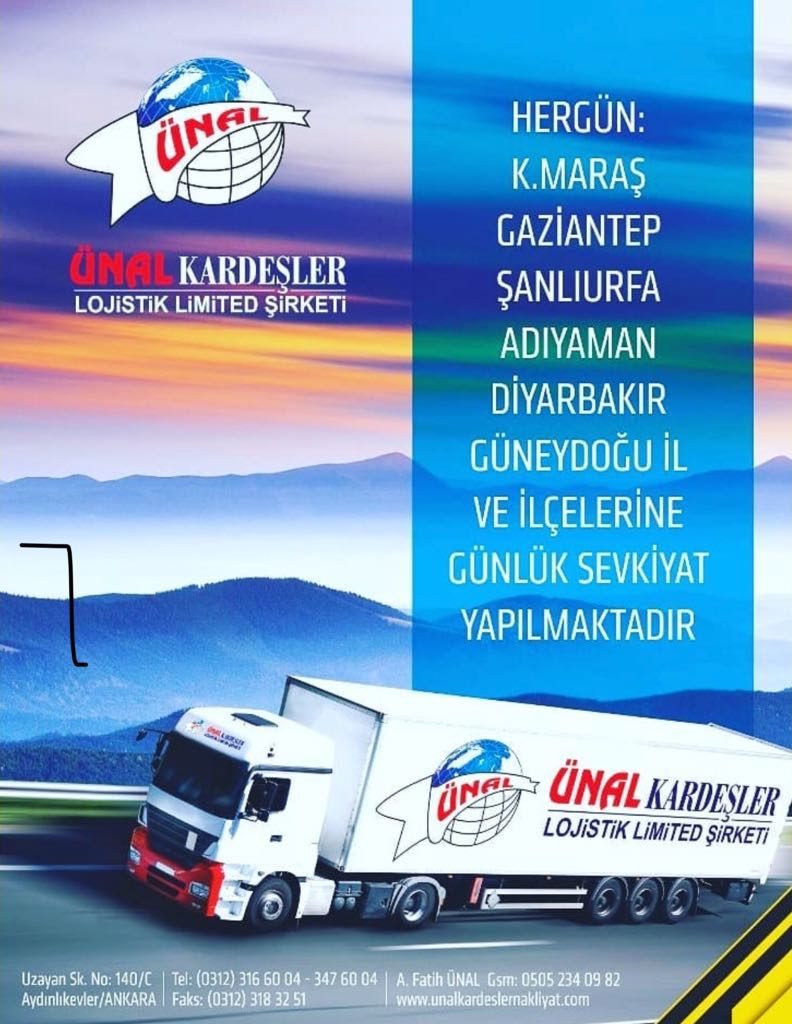 Ünal Kardeşler Şehirler Arası Sevkiyat